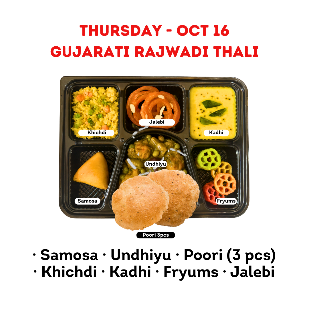 Diwali Week Special Thali (Oct 14 - Oct 20)