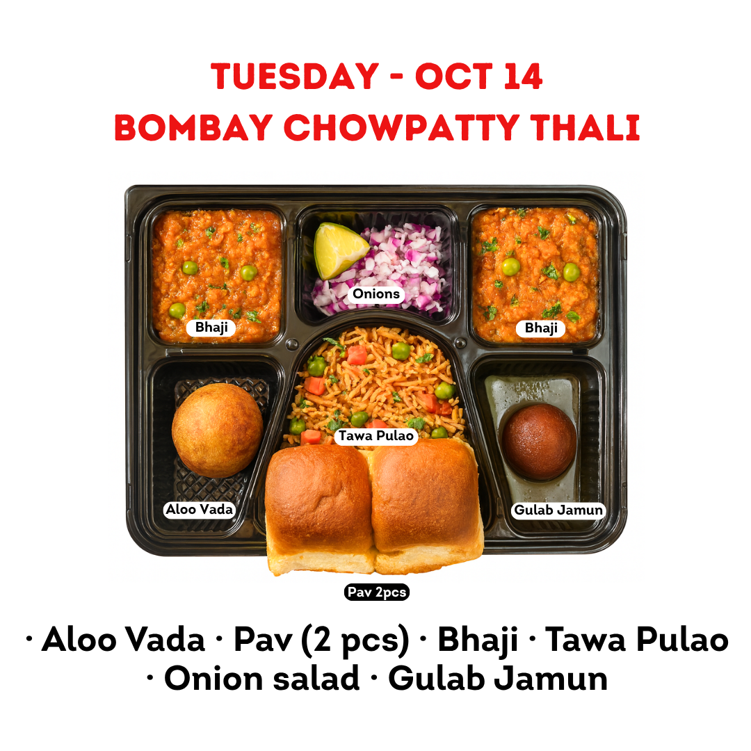 Diwali Week Special Thali (Oct 14 - Oct 20)
