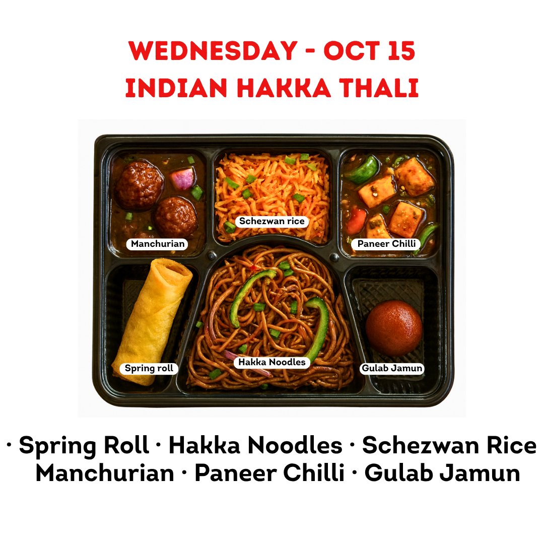 Diwali Week Special Thali (Oct 14 - Oct 20)