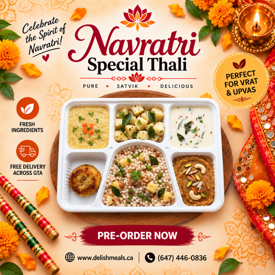 Navratri Special Thali (Vrat/Farali)