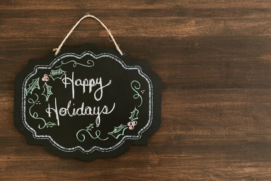 Happy Holidays from Delish Meals: Warm Wishes, Festive Flavors & Important Holiday Updates