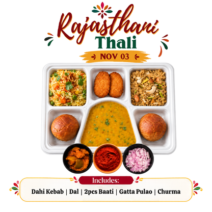 Diwali Special Thali (Nov 02 - Nov 06)