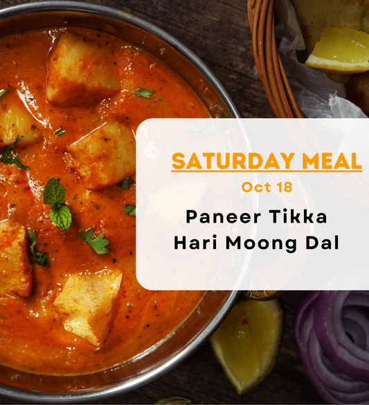 Add On - Saturday Meal