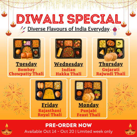 Diwali Week Special Thali (Oct 14 - Oct 20)