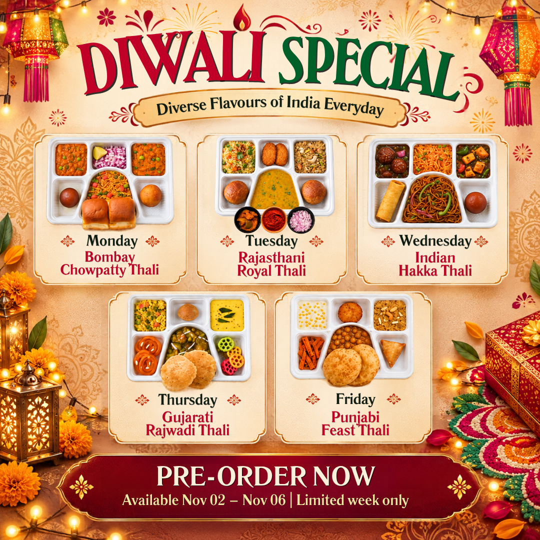 Diwali Special Thali (Nov 02 - Nov 06)