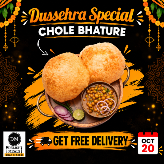 Dussehra Special - Amritsari Chole Bhature (Oct 20)