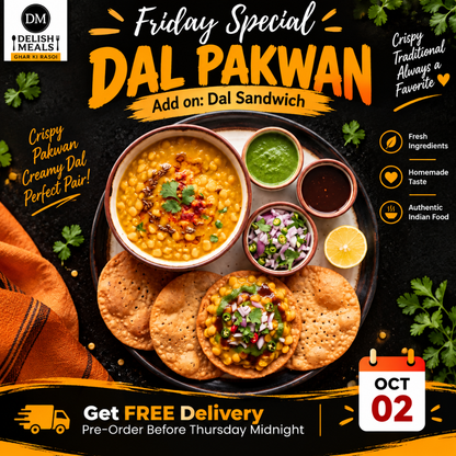 Friday Special - Dal Pakwan (Oct 02)