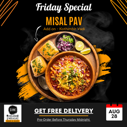 Friday Special - Misal Pav (Aug 28)