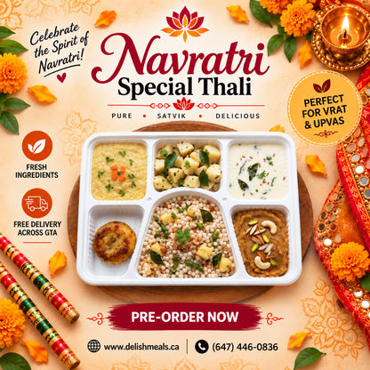 Navratri Special Thali (Vrat/Farali)