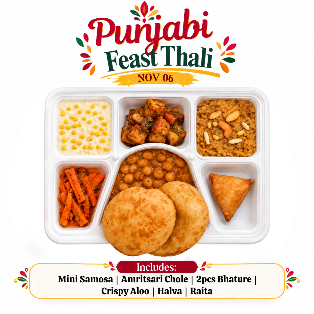 Diwali Special Thali (Nov 02 - Nov 06)